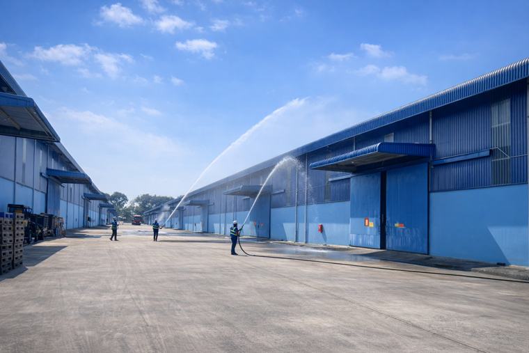 Diễn tập phòng cháy chữa cháy